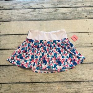 NWT Kyodan golf colorful pattern skort skirt. XS